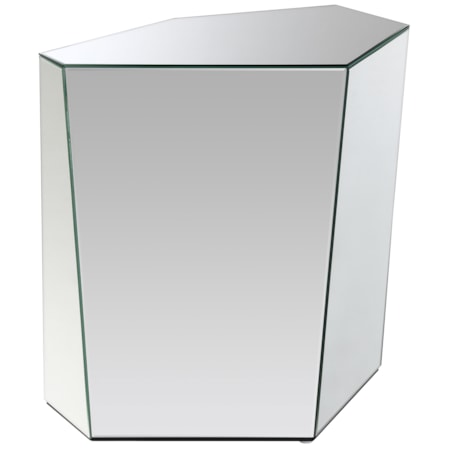 Abstract Geometric End Table