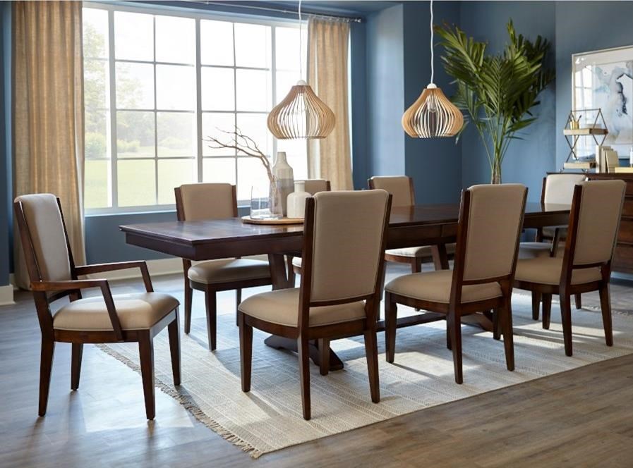 9 piece dining set solid wood