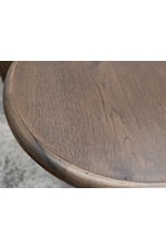 International Furniture Direct Novus Lodge Transitional Round End Table