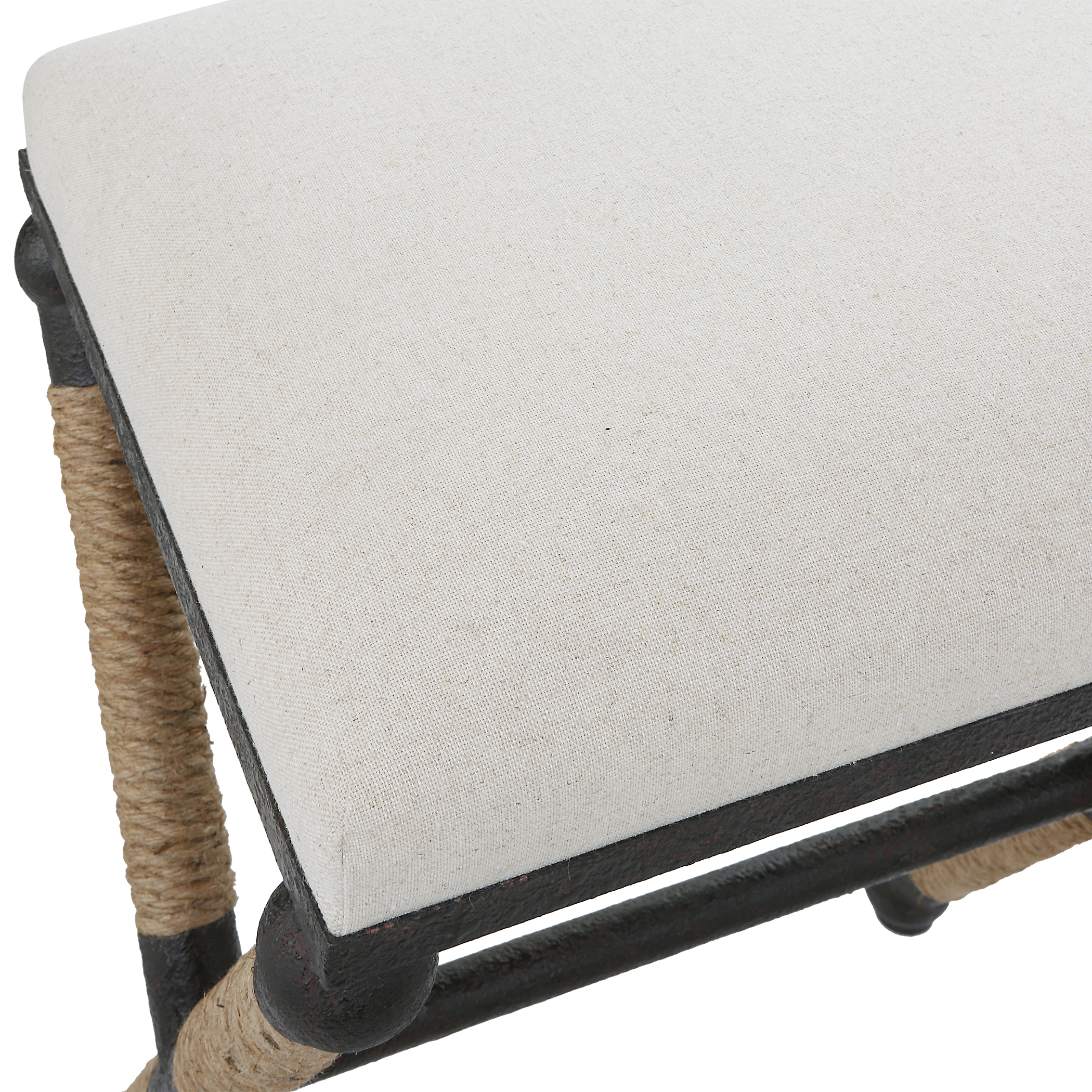 Uttermost Firth Firth Rustic Oatmeal Counter Stool