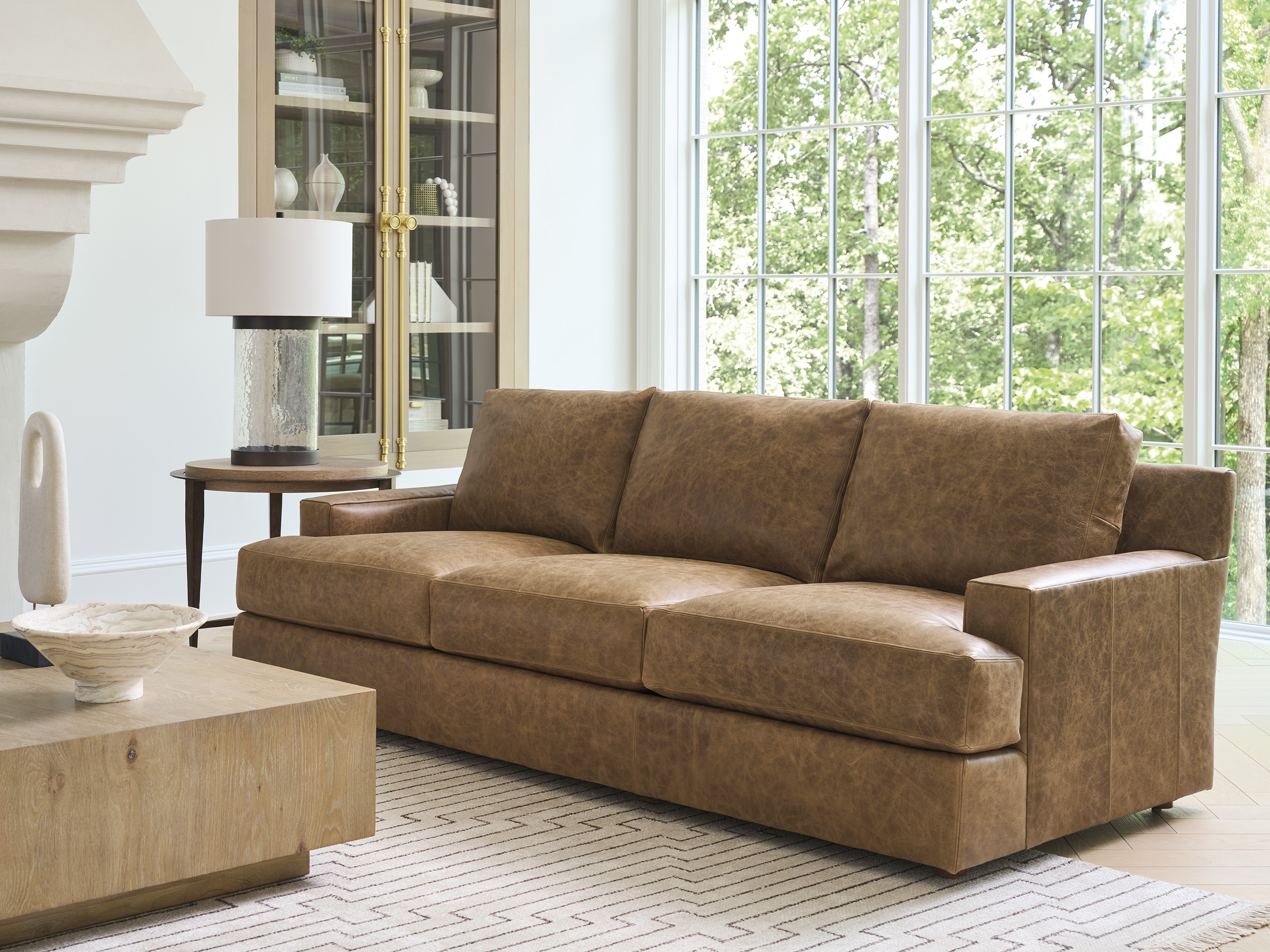 Millington Leather Sofa