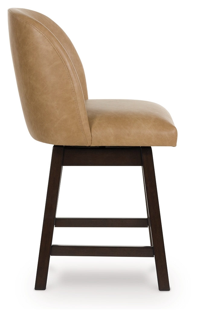 Signature Design by Ashley Neymorton Uph Swivel Barstool