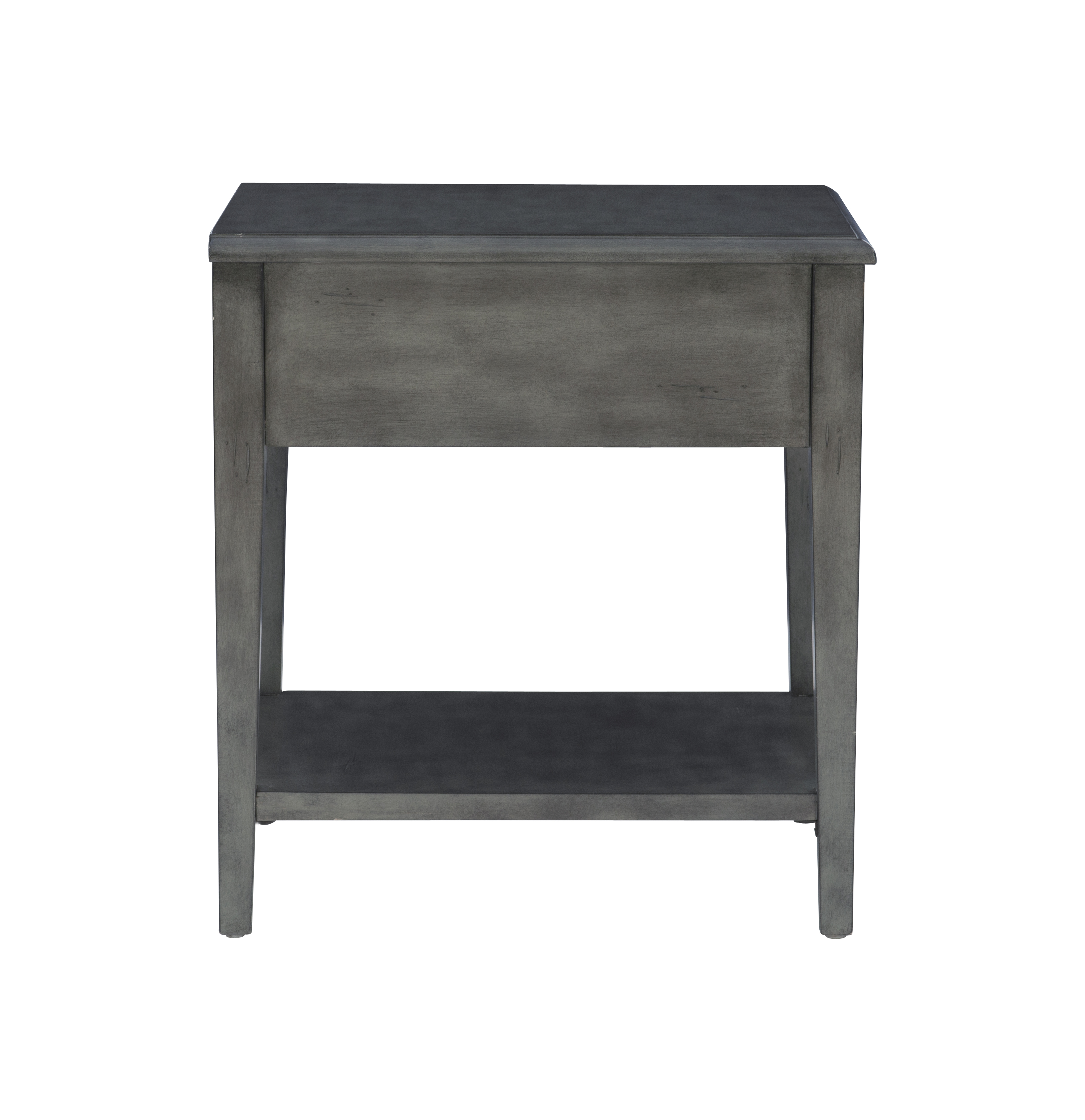 Powell Sadie 19A8213STG Side Accent Table Grey Westrich Furniture & Appliances Occ End Tables