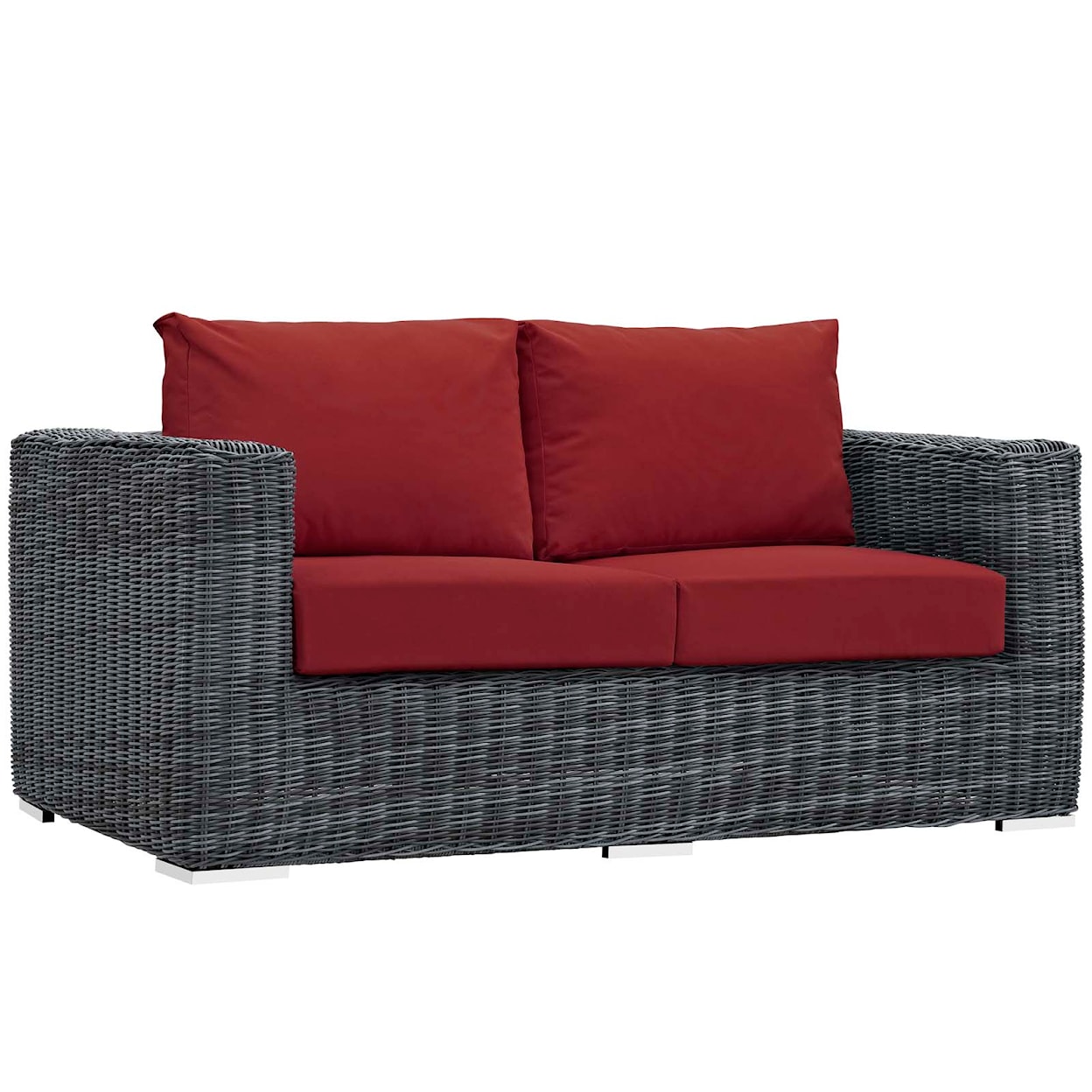Modway Summon Outdoor 8 Piece Sectional Set