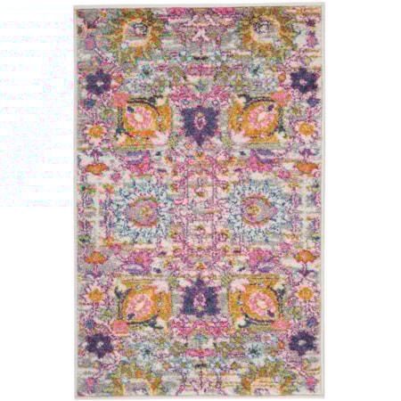1'10" x 2'10"  Rug