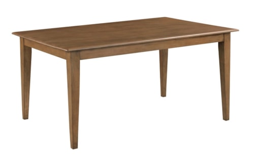 Traditional 60" Rectangular Dining Table