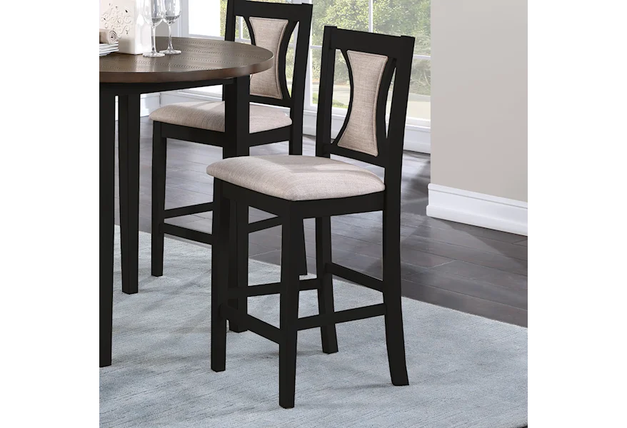 Hudson Set of 2 Dining Chairs by New Classic Furniture at Del Sol Furniture