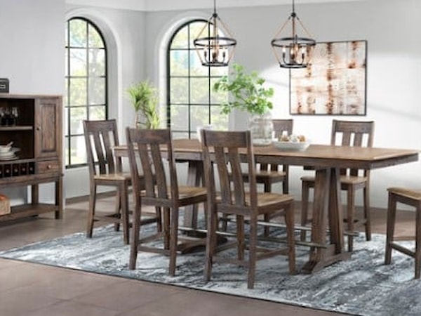 Seven-Piece Dining Set