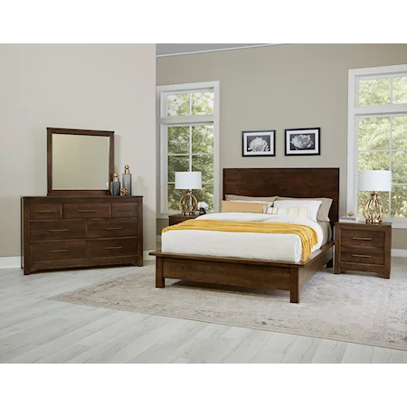 Transitional Queen Terrace Bedroom Set