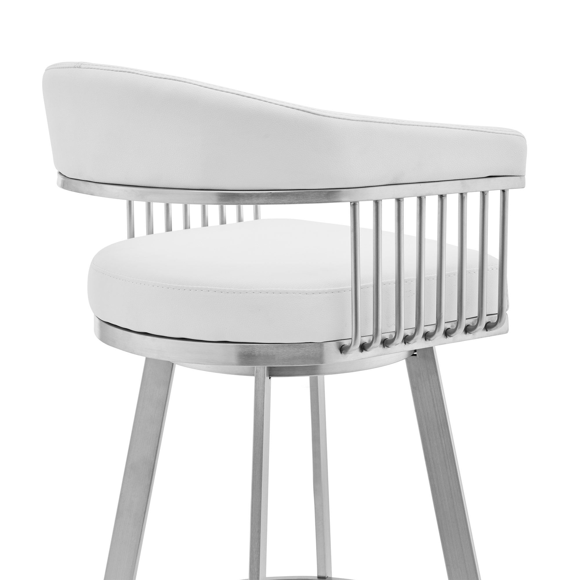 Armen Living Chelsea Counter Height Swivel Barstool
