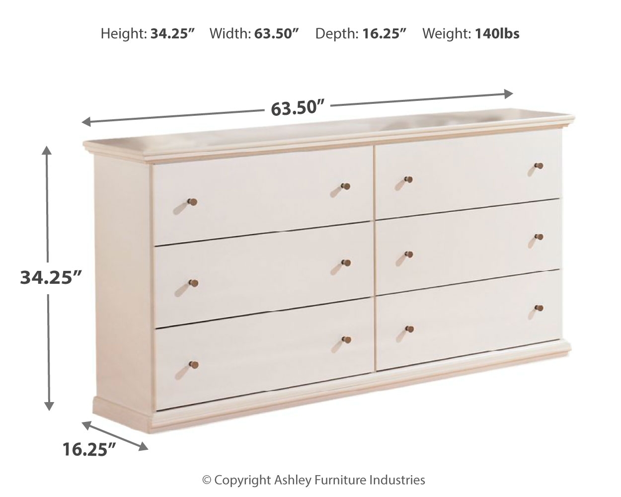 6-Drawer Dresser
