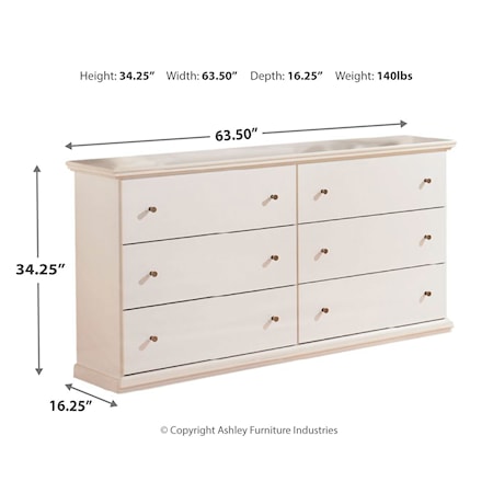 6-Drawer Dresser