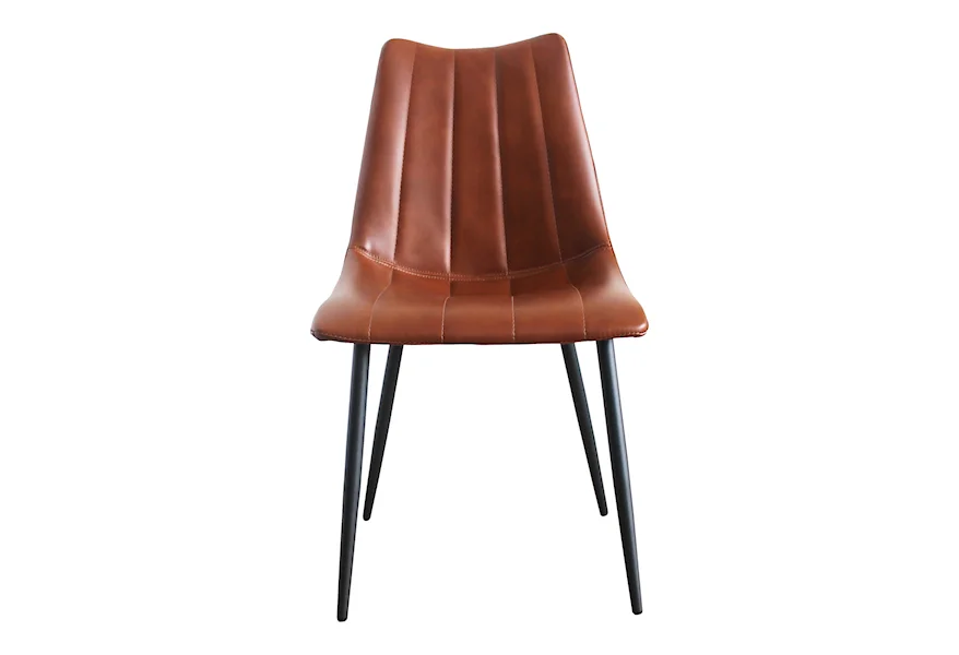 Alibi Alibi Dining Chair Brown-M2 by Moe's Home Collection at Fashion Furniture