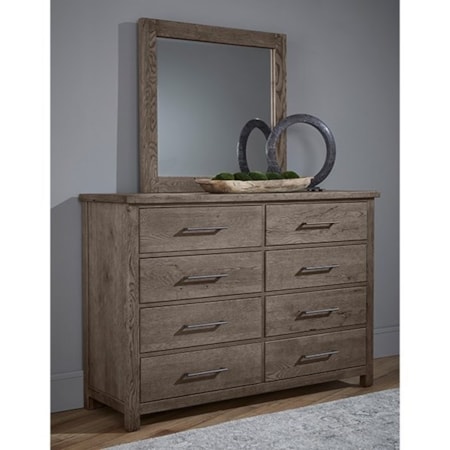 Dresser & Mirror Set
