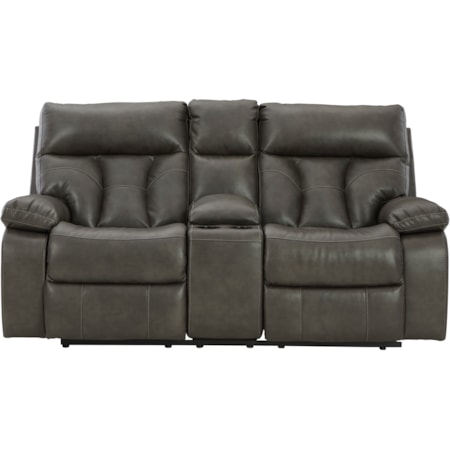 Reclining Loveseat with Console