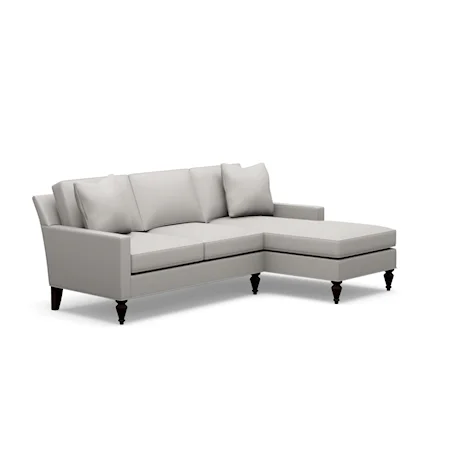 2-Piece Chaise Sectional Sofa