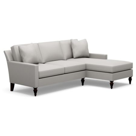 2-Piece Chaise Sectional Sofa