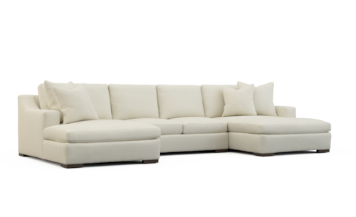 3-Piece Sectional with Chaises