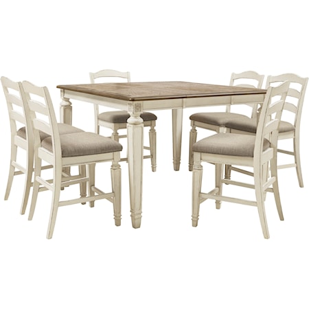 7-Piece Counter Extension Table Set