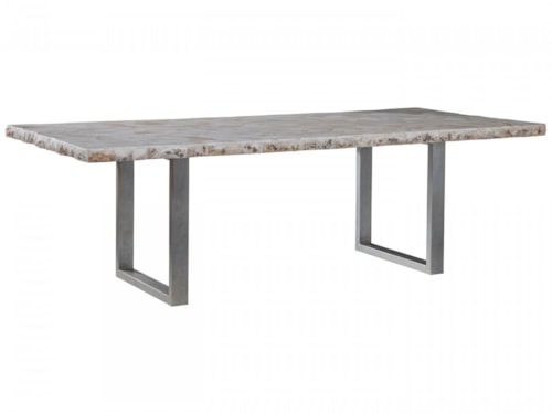 Contemporary Seamount Rectangular Dining Table