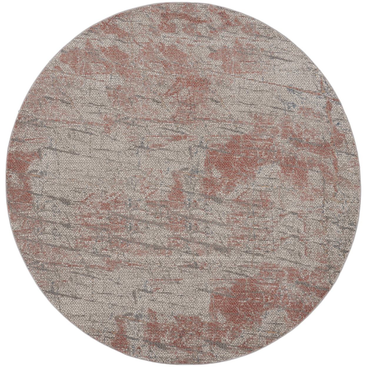 Nourison Rustic Textures 5'3" Round  Rug