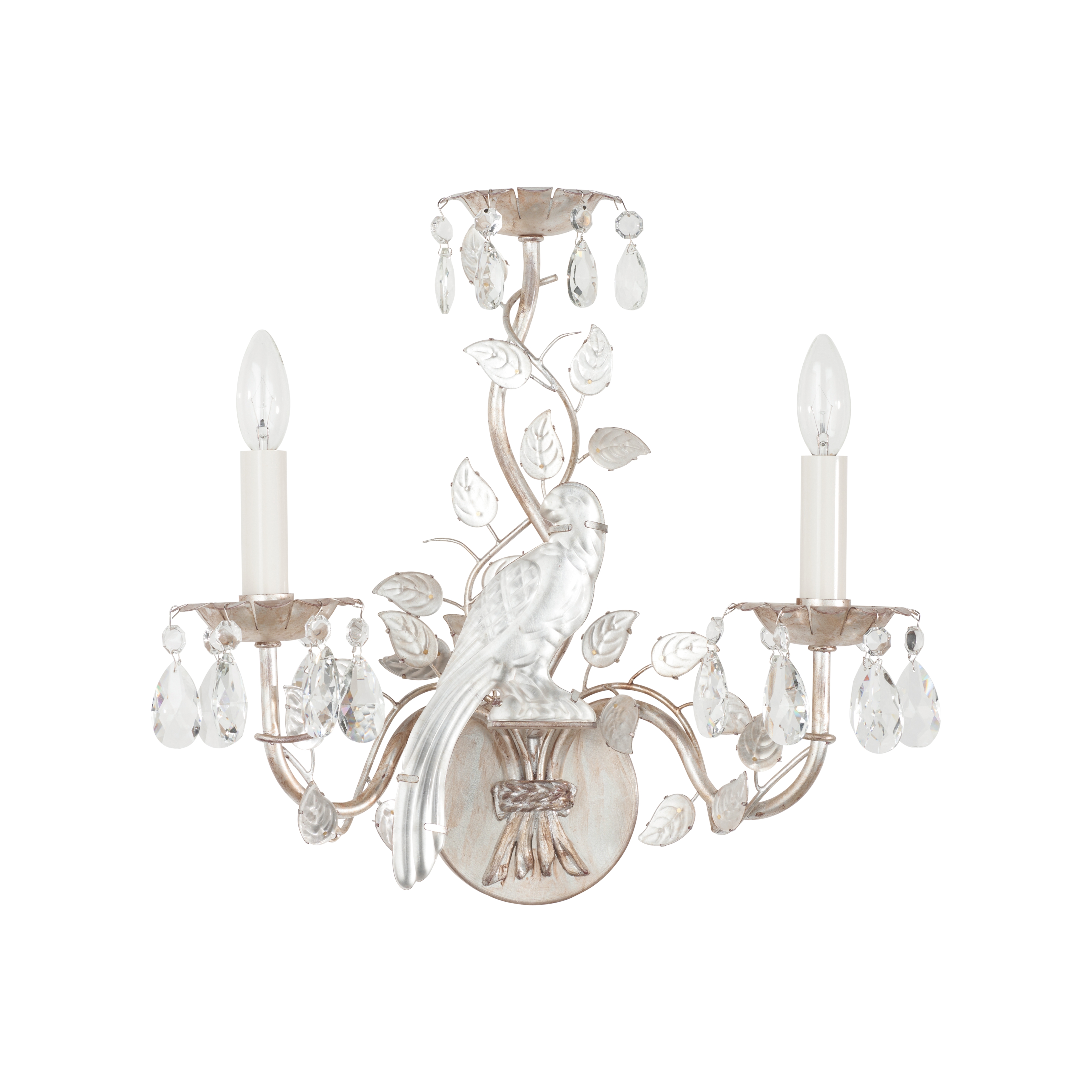 Chelsea House Chelsea House Misc Crystal Bird Sconce - Left