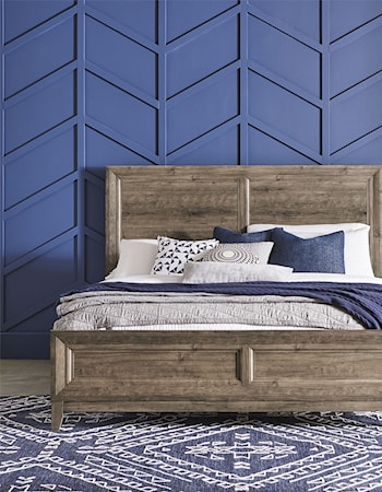 Queen Panel Bed