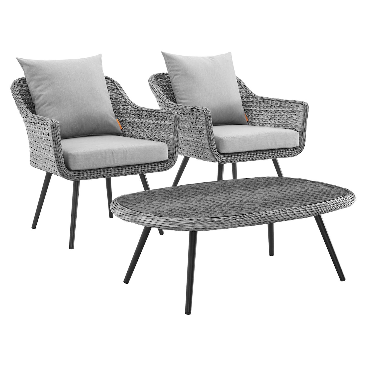 Modway Endeavor Outdoor 3 Piece Set