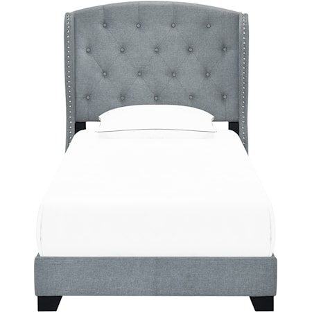 Twin Upholstered Bed