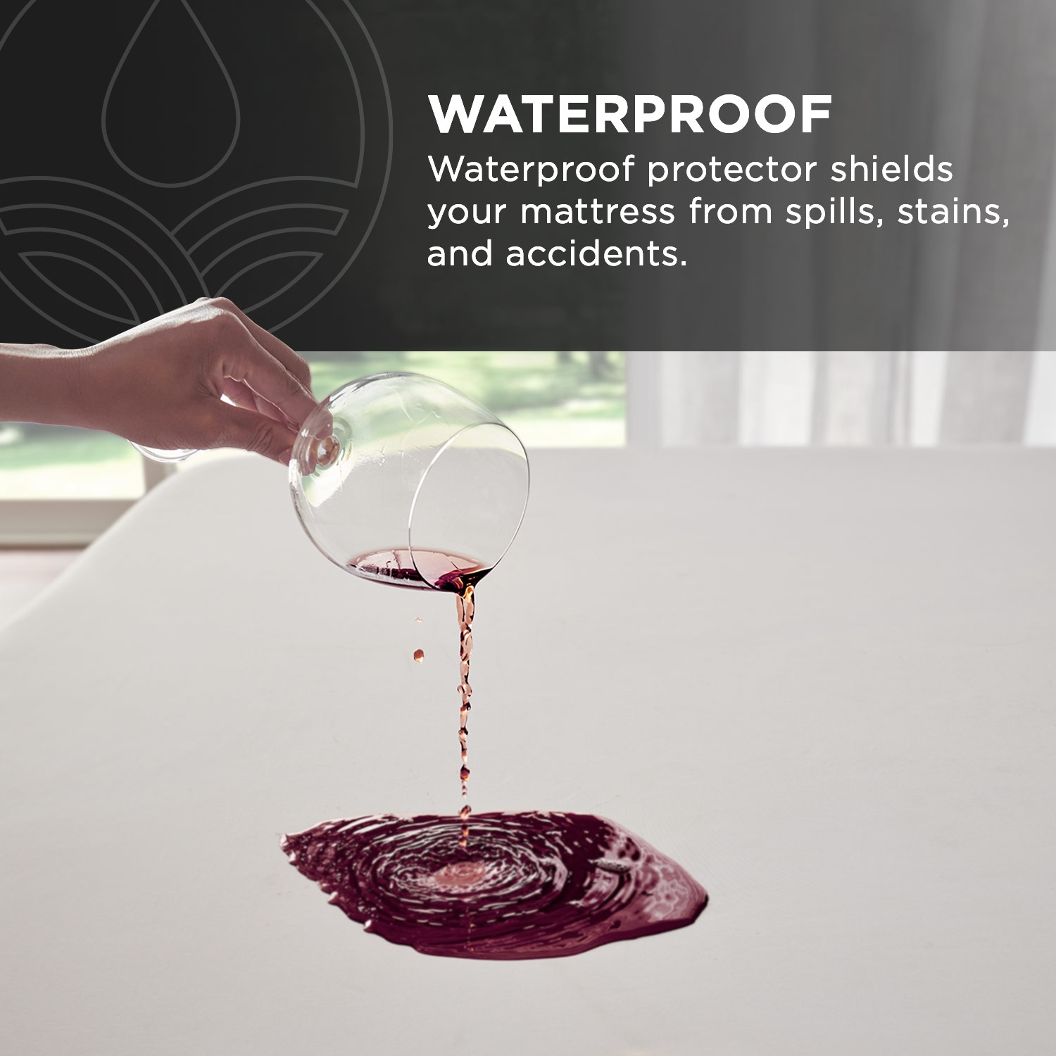 Tempur-Pedic® Tempur-Protect Tempur Mattress Protector - Split King