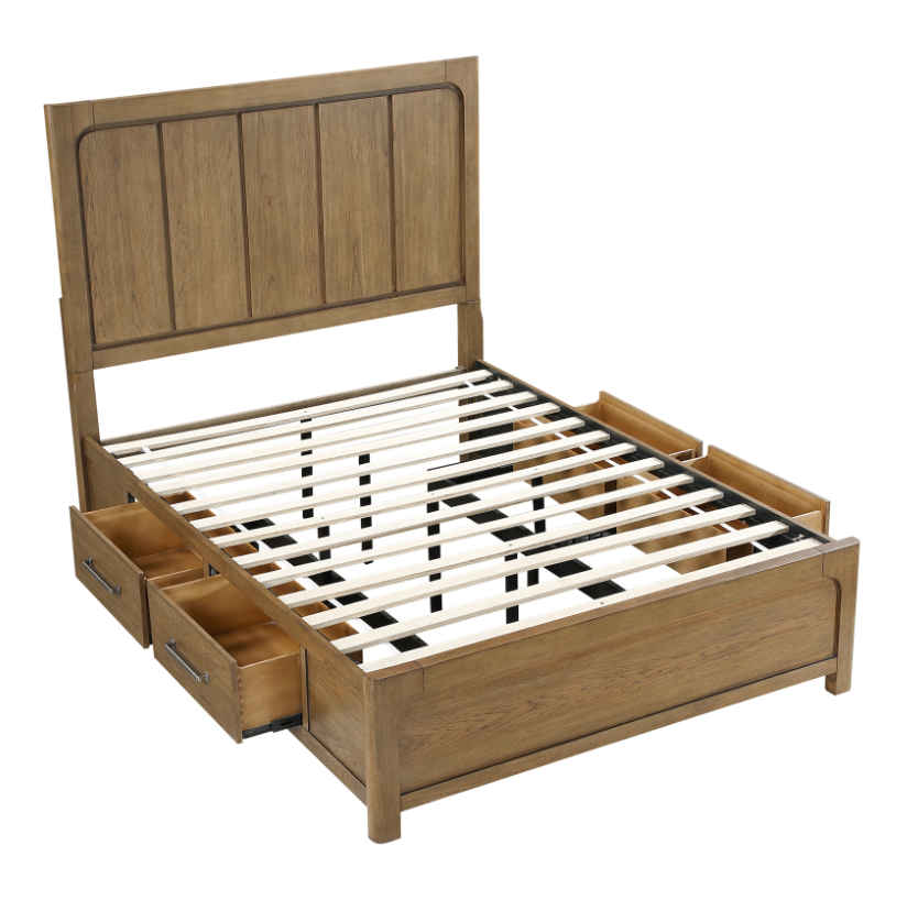 Homelegance Charlotte Queen Platform Storage Bed