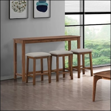 4-Piece Rectangular Dining Set