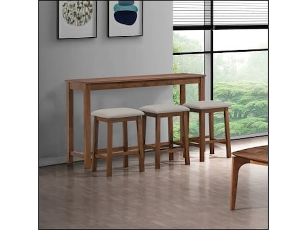 4-Piece Rectangular Dining Set