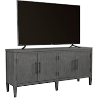 Contemporary 65" Console with Cord Management