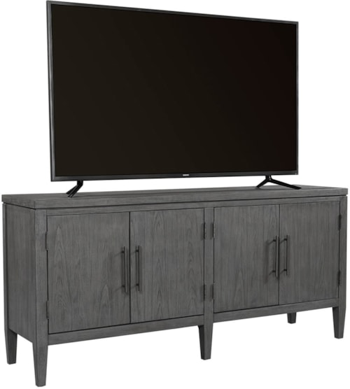 Contemporary 65" Console with Cord Management