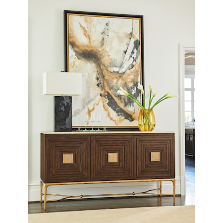 Tiburon Sideboard With Stone Top