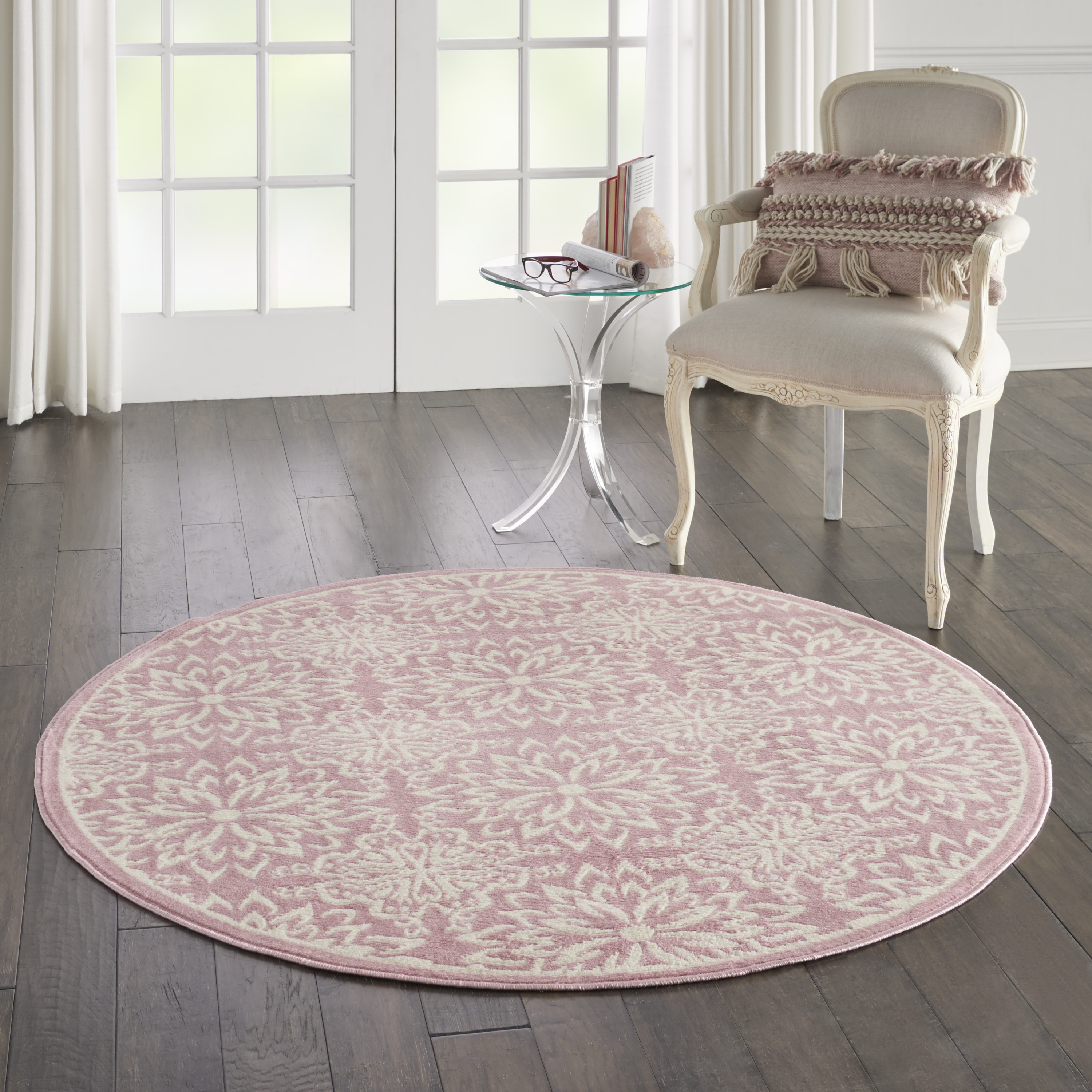 Nourison Jubilant 5'3" Round  Rug