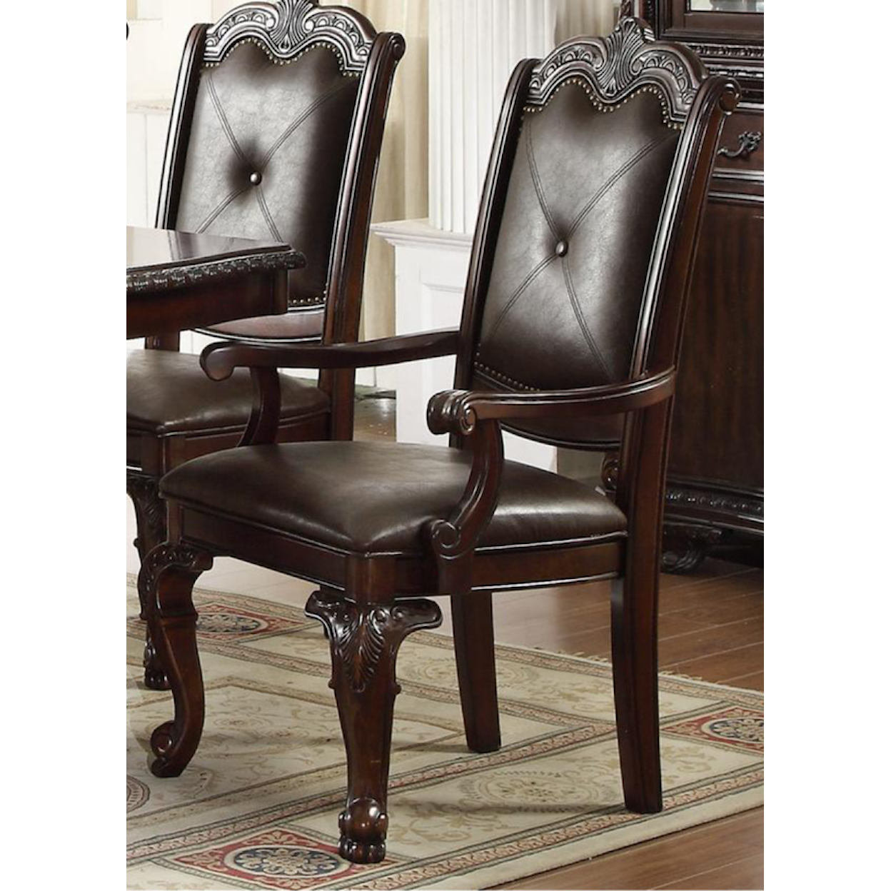 Crown Mark Kiera Dining Arm Chair