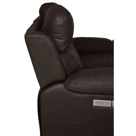 Finley Power Reclining Console Loveseat