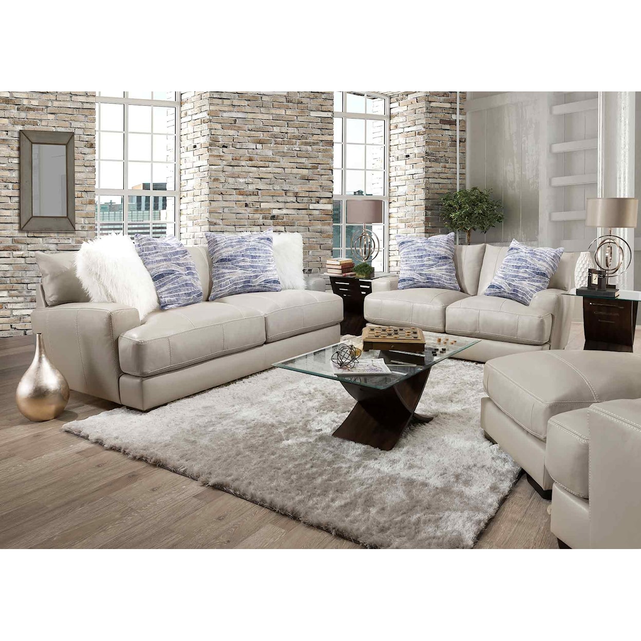 Franklin 909 Luca Stationary Sofa