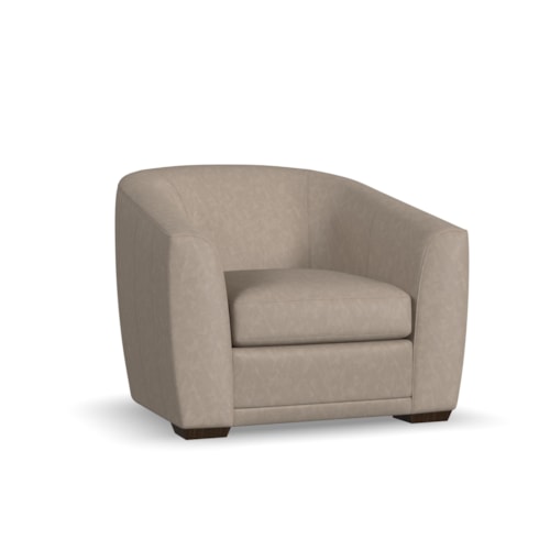 Contemporary Customizable Leather Chair