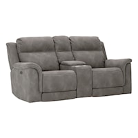 Zero Gravity Pwr Reclining Loveseat with Adj Headrests and Console