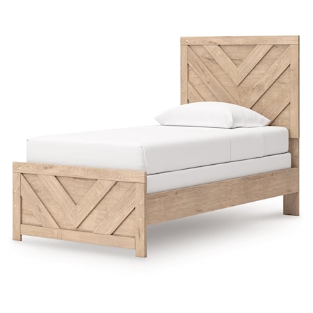 Twin Panel Bed