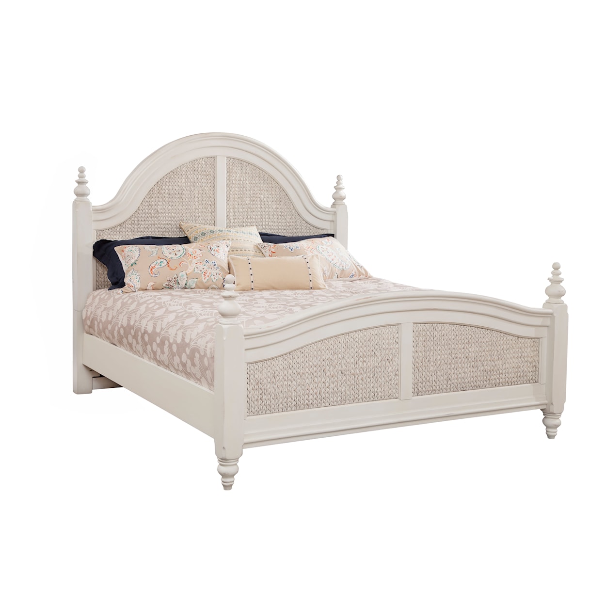American Woodcrafters Rodanthe Queen Woven Bed