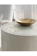 Hooker Furniture Serenity Casual Round Dining Table with Pedestal Base