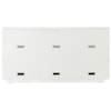 Theodore Alexander Breeze Pine Wire-Brushed Credenza