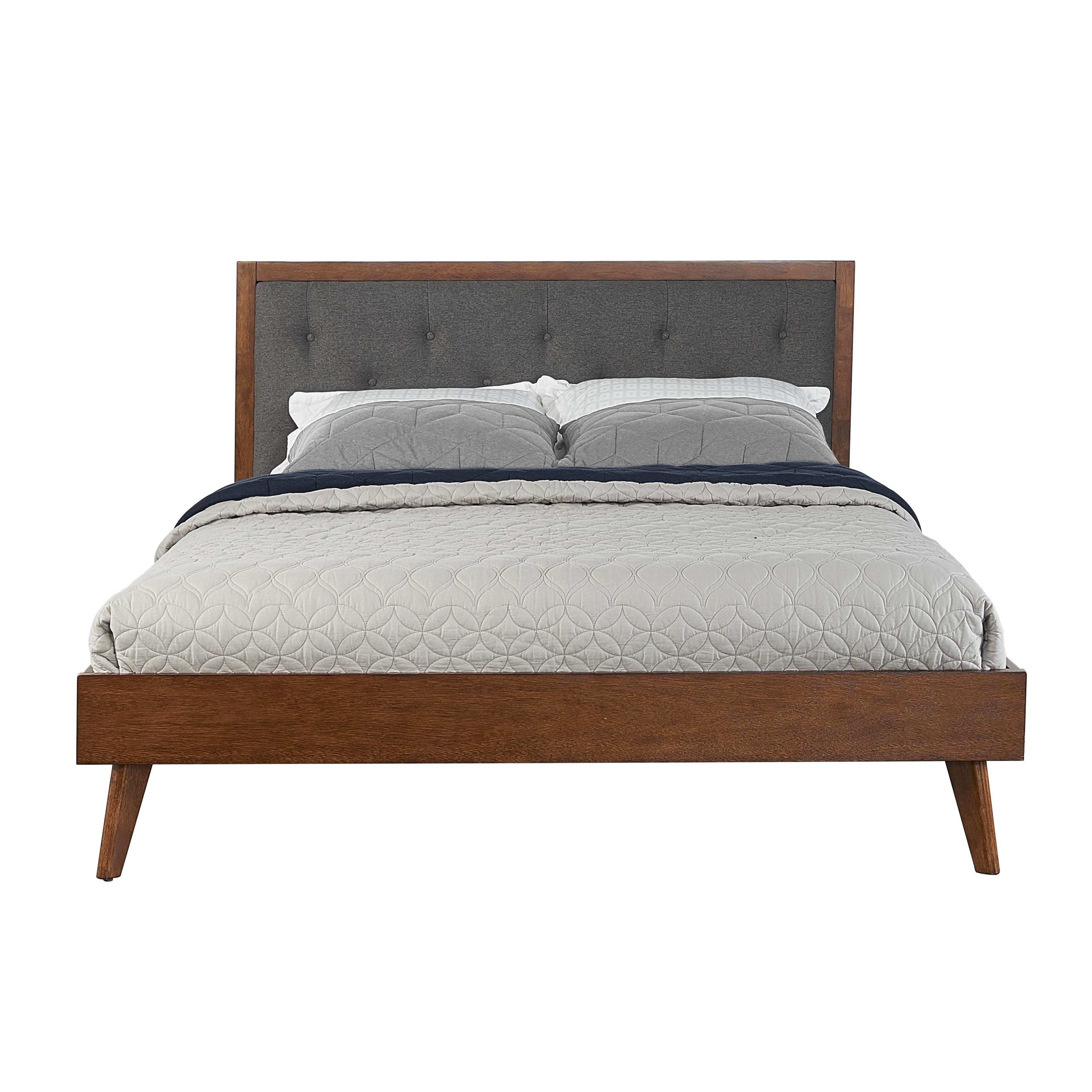 Queen Upholstered Platform Bed