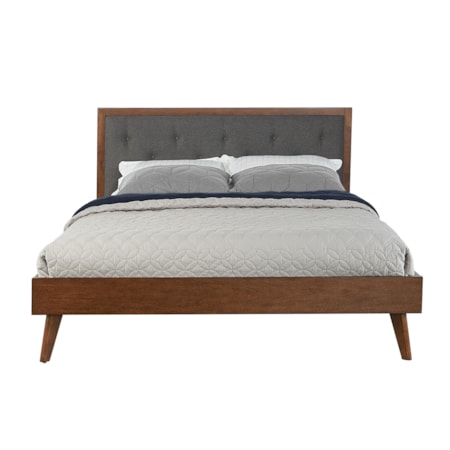 Queen Upholstered Platform Bed