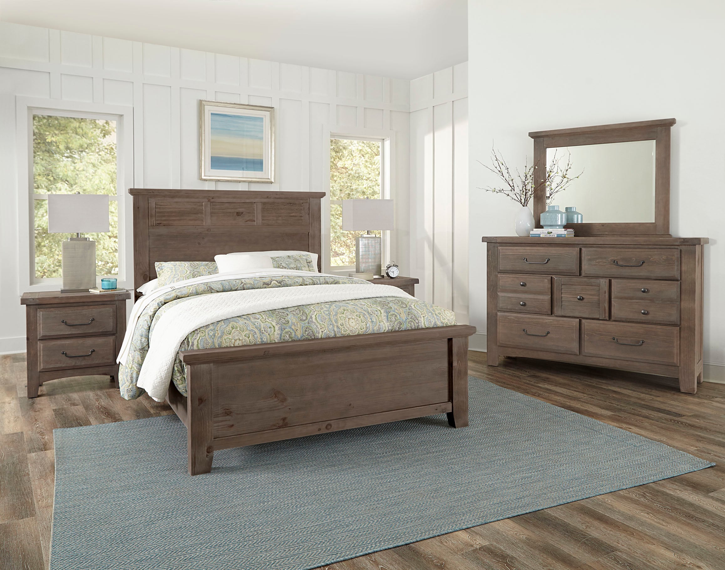 King Louver Bed