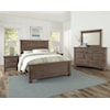 Vaughan Bassett Sawmill King Louver Bed